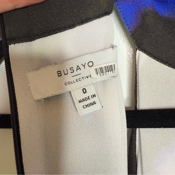 Busayo X RTR - Rainbow Tie Dye Maxi High Neck Dress - Size 0 - Picture 7 of 13